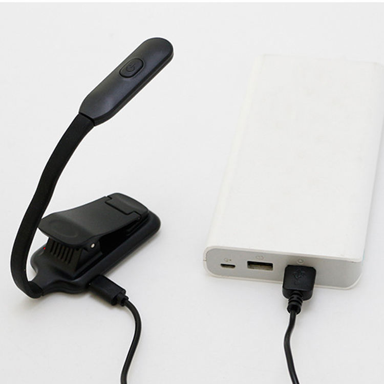 SEEYOO BRL-001 Rechargeable 9-Color LED Book Light - Portable Clip-on Reading Lamp